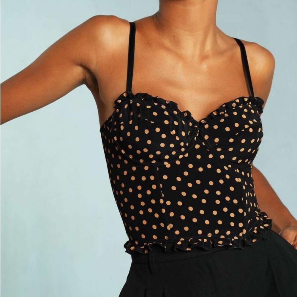 NWT Rouje "Paquita" Bustier Top
